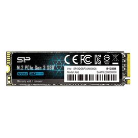 Silicon Power P34A60 M.2 512 GB PCI Express SLC NVMe | Techbox