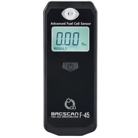 BACscan F-45 alcohol tester 0 - 4% Black | Techbox