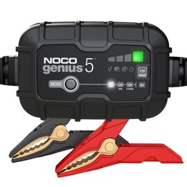 NOCO GENIUS5 5A Battery charger for 6V/12V batteries with maintenance and desulphurisation function | Techbox
