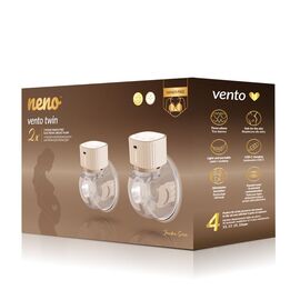 VENTO TWIN Three-Phase, Cordless Electronic Breast Pump - Baby - Home Appliances - Techbox