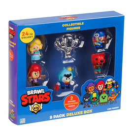BRAWL STARS S1 FIGURES - 8 PACK DELUXE BOX VER.B |  Techbox