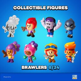 BRAWL STARS S1 FIGURES - 8 PACK DELUXE BOX VER.C |  Techbox