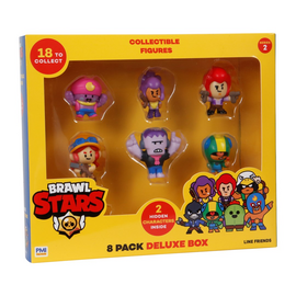 BRAWL STARS S2 FIGURES -8 PACK DELUXE BOX VER.A |  Techbox
