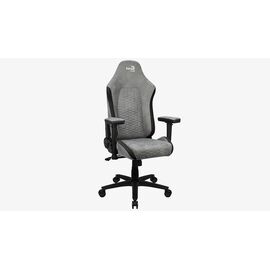 Aerocool Crown AeroSuede Universal gaming chair Padded seat Stone Grey - Gaming Furniture - Gaming - Techbox