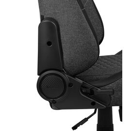 Aerocool CROWNASHBK, Ergonomic Gaming Chair, Adjustable Cushions, AeroWeave Technology, Black - Gaming Furniture - Gaming - Techbox
