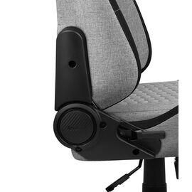 Aerocool CROWNASHGR, Ergonomic Gaming Chair, Adjustable Cushions, AeroWeave Technology, Grey - Gaming Furniture - Gaming - Techbox
