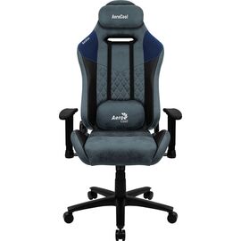 Aerocool DUKE AeroSuede Universal gaming chair Black,Blue - Gaming Furniture - Gaming - Techbox