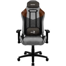 Aerocool DUKE AeroSuede Universal gaming chair Black, Brown, Grey | Techbox