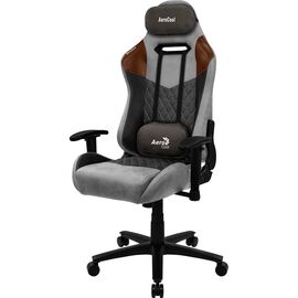 Aerocool DUKE AeroSuede Universal gaming chair Black, Brown, Grey | Techbox