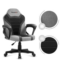 Gaming chair for children Huzaro HZ-Ranger 1.0 Gray Mesh, gray and black | Techbox