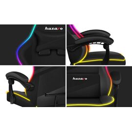 Gaming chair - Huzaro Force 4.4 RGB Black | Techbox