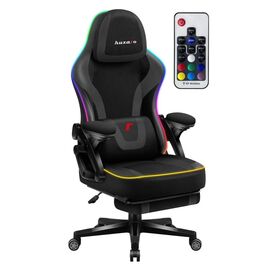 RGB Black Mesh gaming chair | Techbox