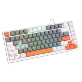 Savio ASTRAL WHITE JADE 3 COLOURS keyboard Gaming USB QWERTY US International | Techbox