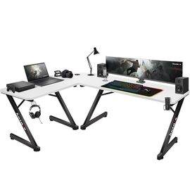 GAMING DESK HUZARO HERO 7.0 WHITE | Techbox
