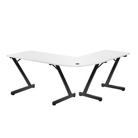 GAMING DESK HUZARO HERO 7.0 WHITE | Techbox
