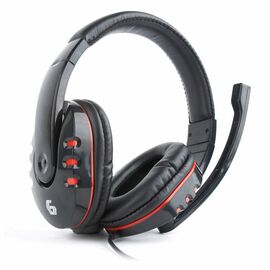 Gembird GHS-402 headphones/headset Wired Head-band Gaming Black - Headsets - Speakers & Headphones - Techbox