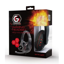 Gembird GHS-402 headphones/headset Wired Head-band Gaming Black - Headsets - Speakers & Headphones - Techbox