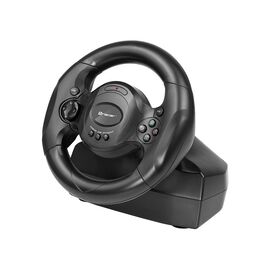 Tracer Rayder 4 in 1 Black Steering wheel PC, PlayStation 4, Playstation 3, Xbox One | Techbox
