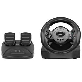 Tracer Rayder 4 in 1 Black Steering wheel PC, PlayStation 4, Playstation 3, Xbox One | Techbox