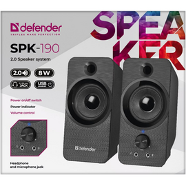 DEFENDER SPK-190 2.0 8W USB SPEAKERS | Techbox
