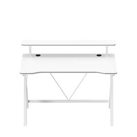 Huzaro Hero 1.9 White Gaming Desk | Techbox