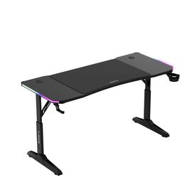Huzaro Hero 3.6 RGB Black gaming desk | Techbox