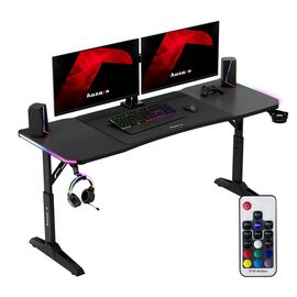 Huzaro Hero 4.6 RGB Black Gaming Desk | Techbox