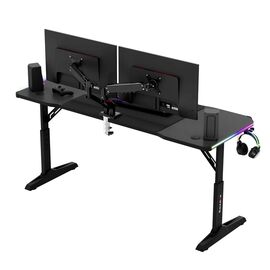 Huzaro Hero 4.6 RGB Black Gaming Desk | Techbox