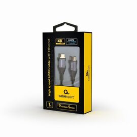 Gembird CCBP-HDMI-1M HDMI cable HDMI Type A (Standard) Grey | Techbox
