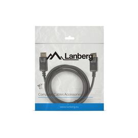 Lanberg CA-DPDP-10CC-0018-BK DisplayPort cable 1.8 m Black | Techbox