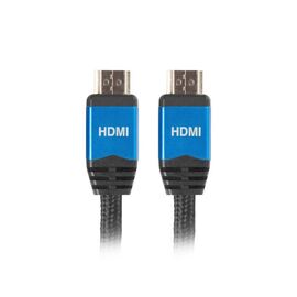 Lanberg CA-HDMI-20CU-0030-BL HDMI cable 3 m HDMI Type A (Standard) Black - Monitor Cables - Cables & Adapters - Techbox
