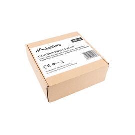 Lanberg CA-HDMI-20FB-0500-BK optical cable HDMI M/M 50m v2.0 4K AOC - Monitor Cables - Cables & Adapters - Techbox