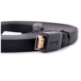 Lanberg CA-HDMI-21CU-0050-BK HDMI cable 5 m HDMI Type A (Standard) Black - Monitor Cables - Cables & Adapters - Techbox