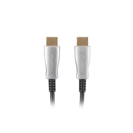LANBERG HDMI CABLE M/M V2.0 10M OPTICAL AOC BLACK CA-HDMI-20FB-0100-BK | Techbox