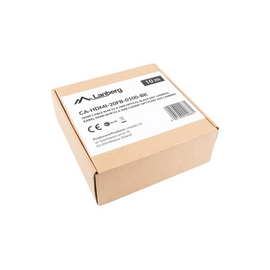 LANBERG HDMI CABLE M/M V2.0 10M OPTICAL AOC BLACK CA-HDMI-20FB-0100-BK | Techbox