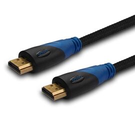 Savio CL-49 HDMI cable 5 m HDMI Type A (Standard) Black,Blue - Monitor Cables - Cables & Adapters - Techbox