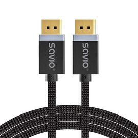 SAVIO DISPLAYPORT (M) - DISPLAYPORT (M) CABLE, V1.4, 3 m, CL-176 - Monitor Cables - Cables & Adapters - Techbox