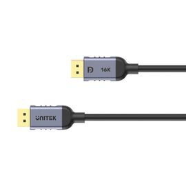 UNITEK C1628GY01-5M DisplayPort cable Black, Grey - Monitor Cables - Cables & Adapters - Techbox
