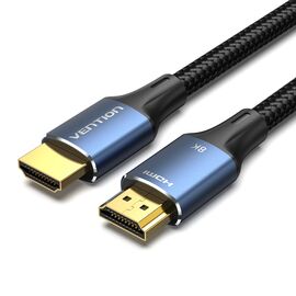 Vention Cotton Braided HDMI-A Male to Male HD Cable 8K 5M Blue Aluminum Alloy Type | Techbox