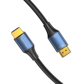 Vention Cotton Braided HDMI-A Male to Male HD Cable 8K 5M Blue Aluminum Alloy Type | Techbox