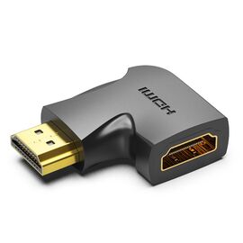 Vention HDMI 270 Degree Male to Female Vertical Flat Adapter Black | Techbox