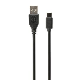 Gembird USB-A/USB-C, 1m USB cable USB 2.0 USB A USB C Black - USB Cables - Cables & Adapters - Techbox
