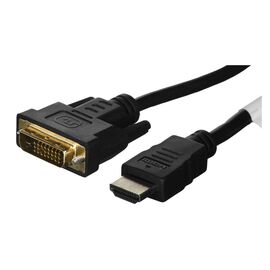 Lanberg CA-HDDV-20CU-0018-BK video cable adapter 1.8 m HDMI Type A (Standard) DVI-D Black | Techbox