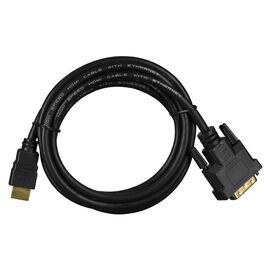 Lanberg CA-HDDV-20CU-0018-BK video cable adapter 1.8 m HDMI Type A (Standard) DVI-D Black | Techbox