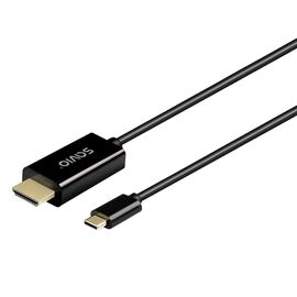 SAVIO CL-191 USB-C to HDMI Cable, 30Hz, 2m, plastic | Techbox