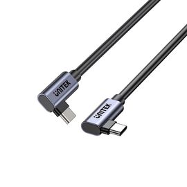 UNITEK C14147ABK01-0.5M - USB C 90°/90° PD 100W M/M 1M | Techbox