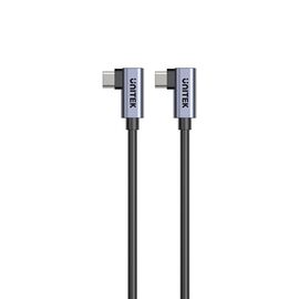 UNITEK C14147ABK01-0.5M - USB C 90°/90° PD 100W M/M 1M | Techbox