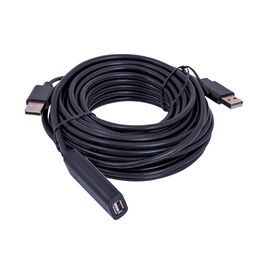 UNITEK Y-278 USB cable 10 m USB 2.0 2 x USB A USB A Black - USB Cables - Cables & Adapters - Techbox