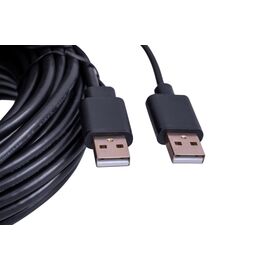 UNITEK Y-278 USB cable 10 m USB 2.0 2 x USB A USB A Black - USB Cables - Cables & Adapters - Techbox