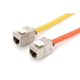 Digitus CAT 6A Keystone module, shielded, tool-free mounting connection - Electricity - More Products - Techbox